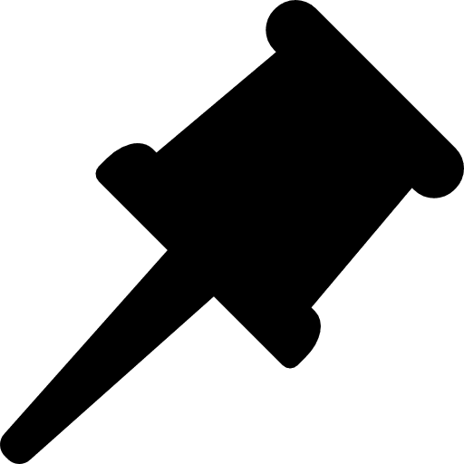 Paper pin attachments attachment attach icon