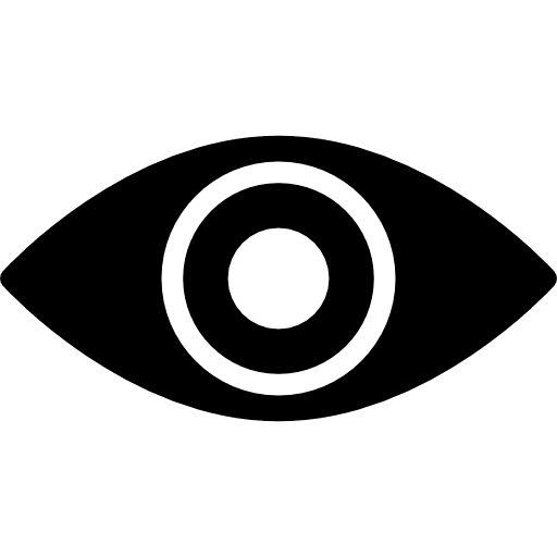 Oftalmology medical look body parts icon