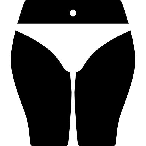 Woman with panties women underwear fashion icon