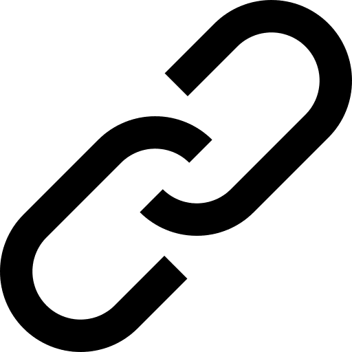 Link web hyperlink symbol icon