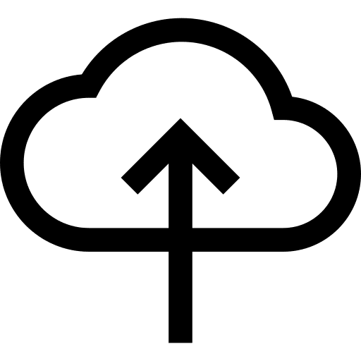 Cloud web website tools and utensils icon