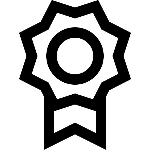 Ranking medal insignia tools and utensils icon