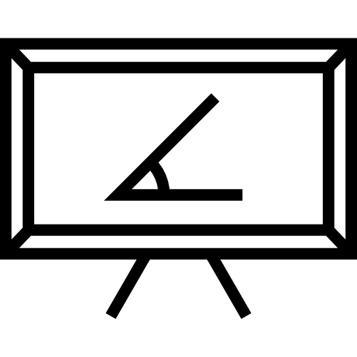 Geometry technical drawing maths mathematics icon