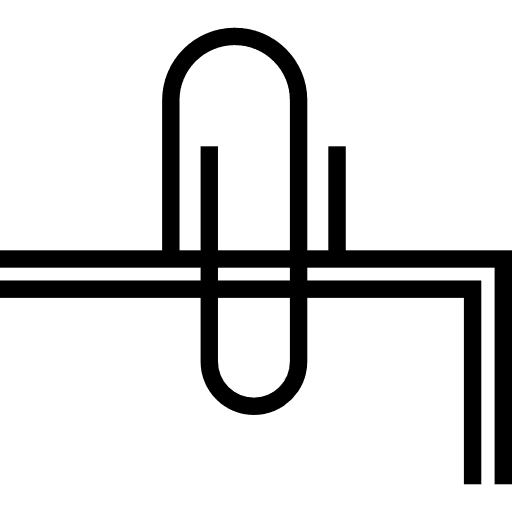 Clip item education paper icon