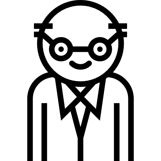 Teacher teach lesson education icon