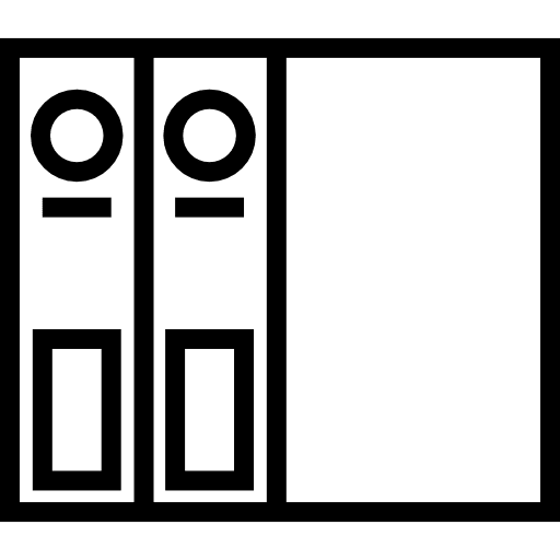 Folder book school education icon