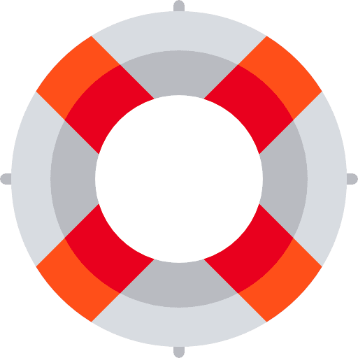 Lifebuoy help lifesaver security icon