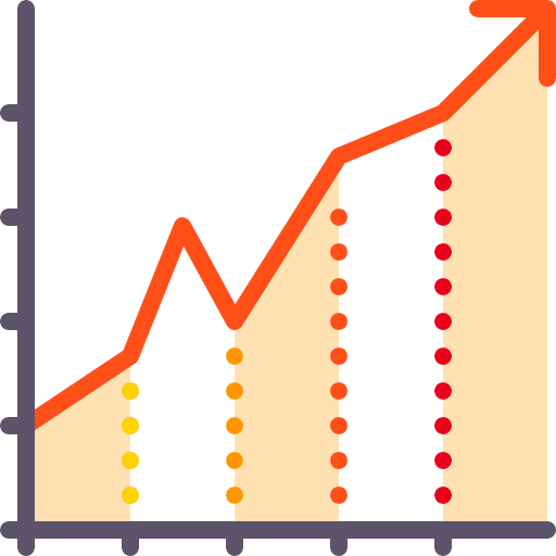 Diagram benefits statistics graphics icon
