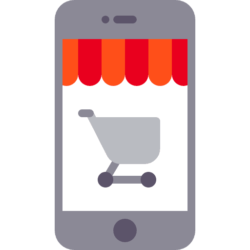 Smartphone smartphone online shop technology icon