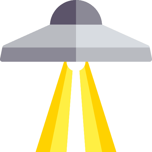 Ufo ufo alien transportation icon