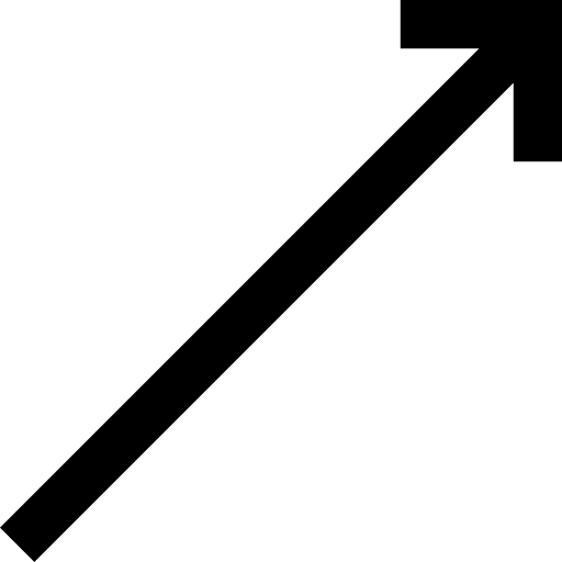 Diagonal arrow orientation arrows multimedia option icon