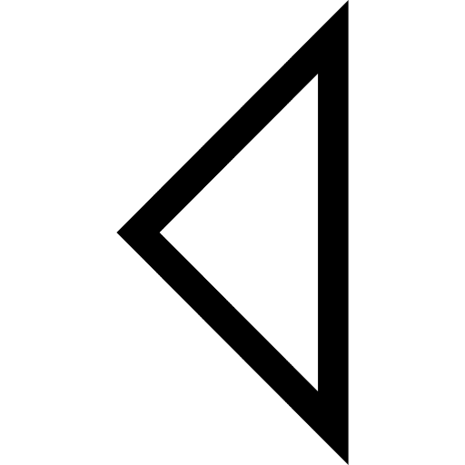 Left arrow direction orientation arrows icon