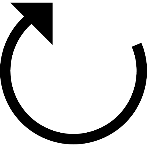 Redo orientation arrows recovery icon