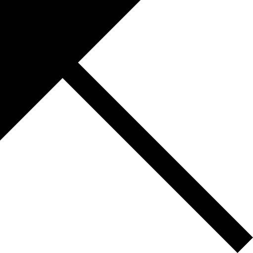 Diagonal arrow diagonal arrow multimedia option orientation icon