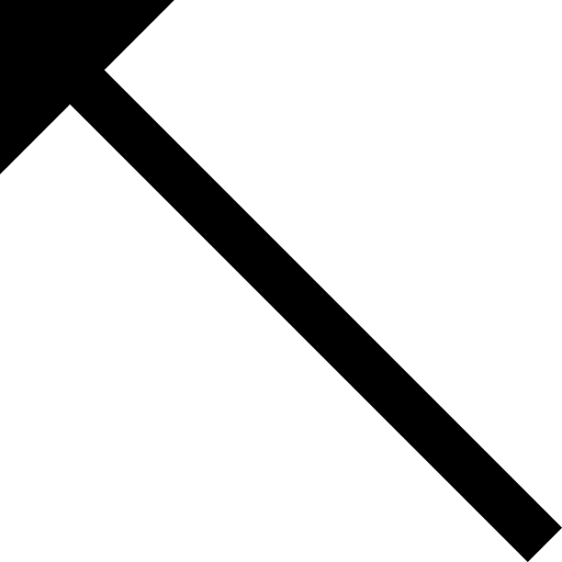 Diagonal arrow multimedia option direction arrows icon