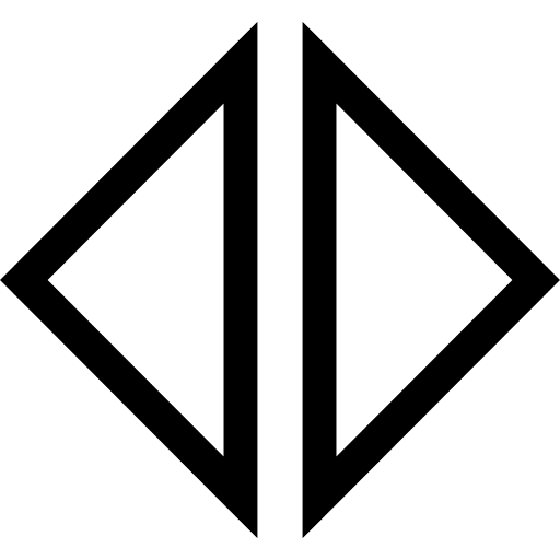 Double arrow direction multimedia option arrows icon