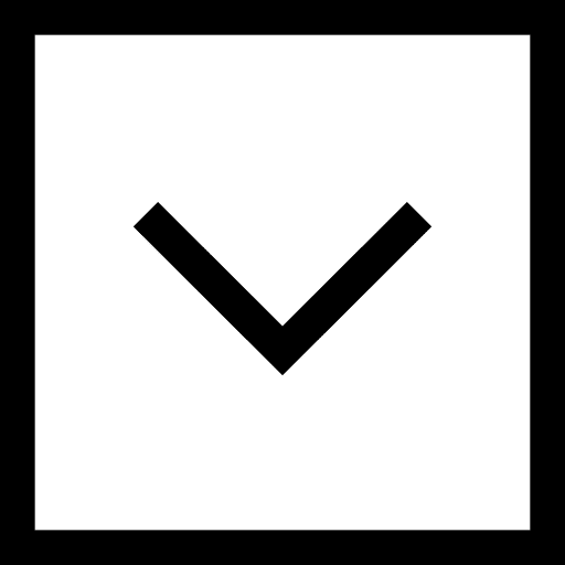 Down chevron drop down arrow button down arrow icon