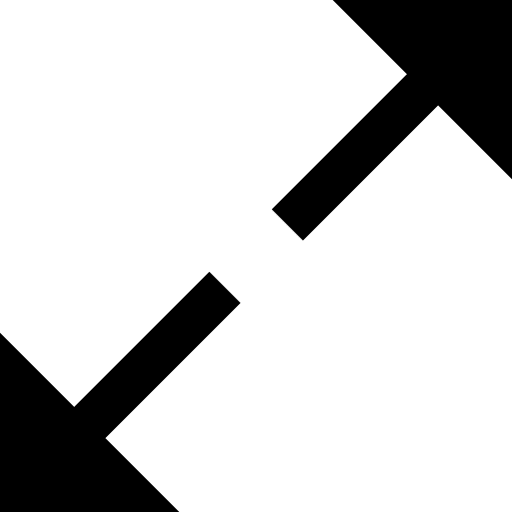 Expand arrows crossroads orientation icon