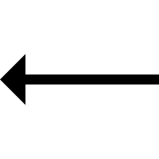 Left arrow multimedia option direction back icon