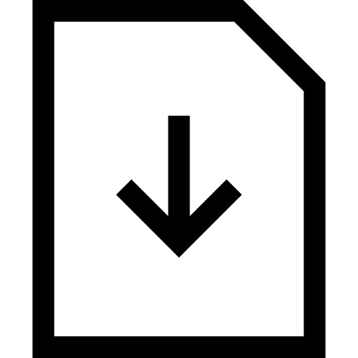 Download file arrows ui installer icon