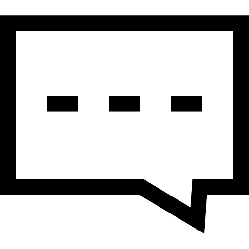 Speech bubble multimedia chat conversation icon