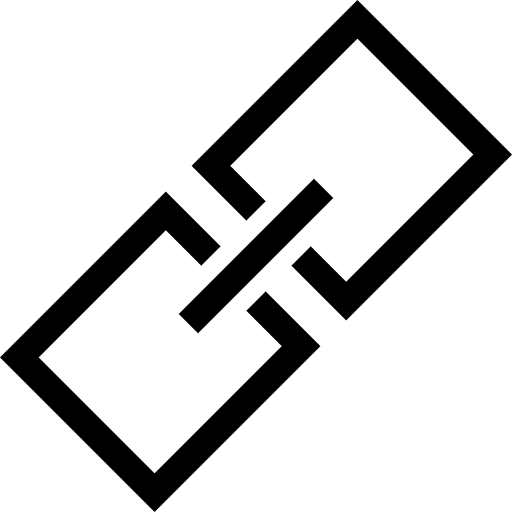 Link connection tools and utensils ui icon