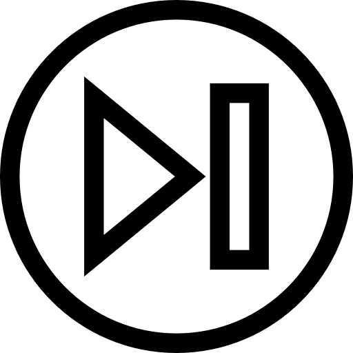 Next directional interface skip icon