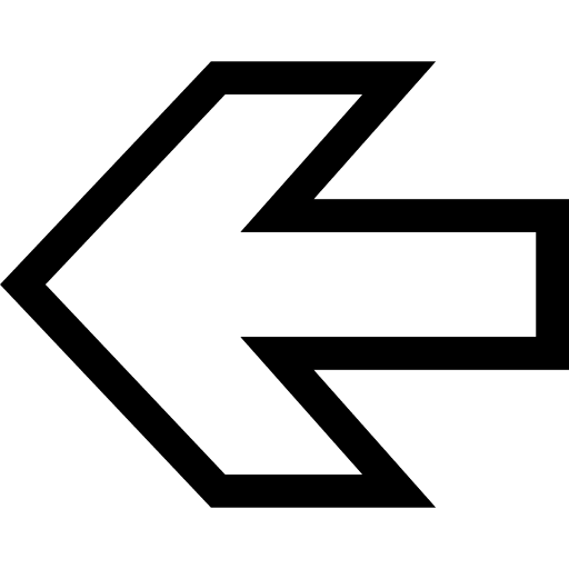 Previous back directional multimedia option icon