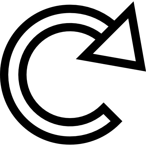 Refresh direction directional refresh icon