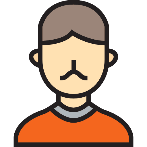 User social profile avatar icon