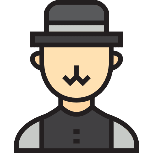 User profile avatar social icon