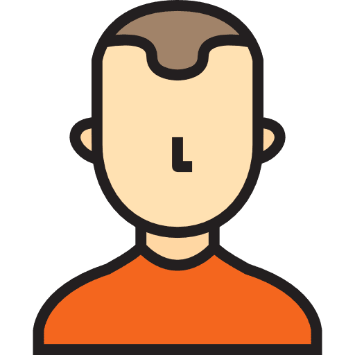 User social profile avatar icon