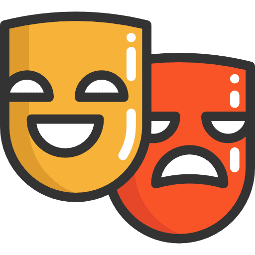 Masks masks theater drama icon