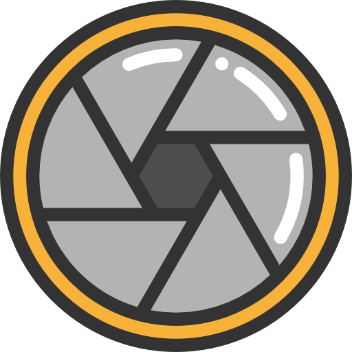 Shutter technology camera photography icon