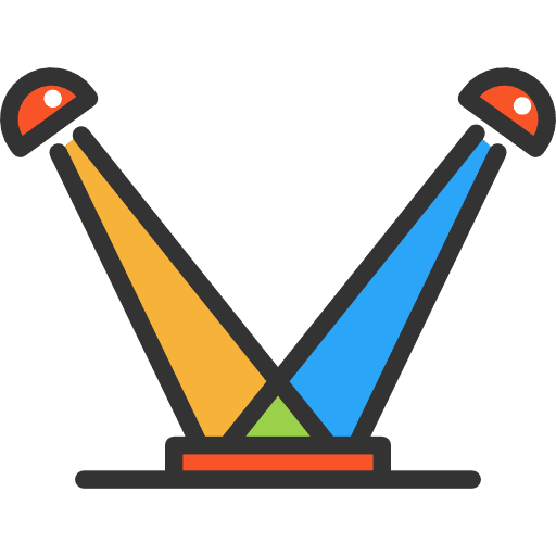 Spotlights entertainment spotlight spotlights icon