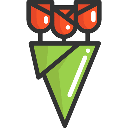 Bouquet blossom nature bouquet icon