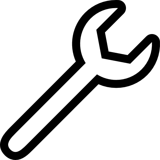 Wrench wrench tools and utensils home repair icon