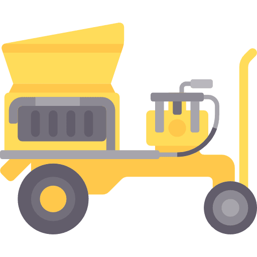 Trucking cargo construction trucking icon
