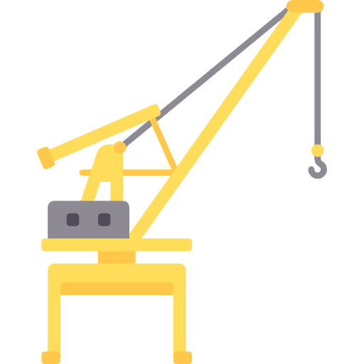 Trucking construction transport trucking icon