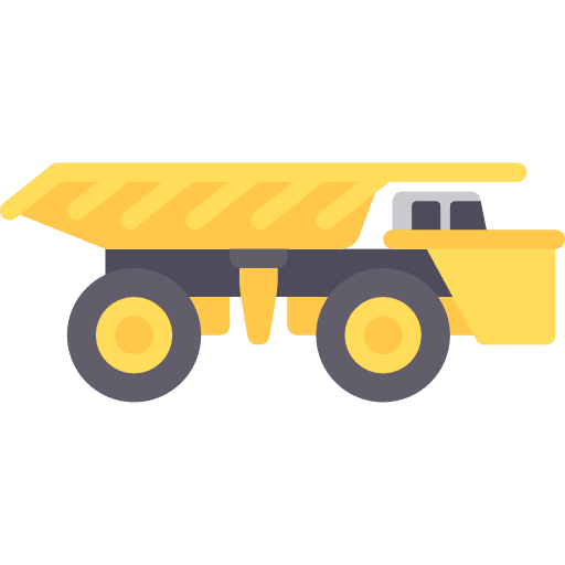 Trucking trucking construction trucks icon