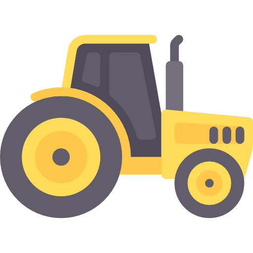 Trucking trucking farming transport icon