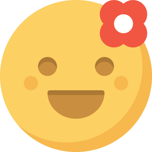 Romantic smileys feelings emoticons icon