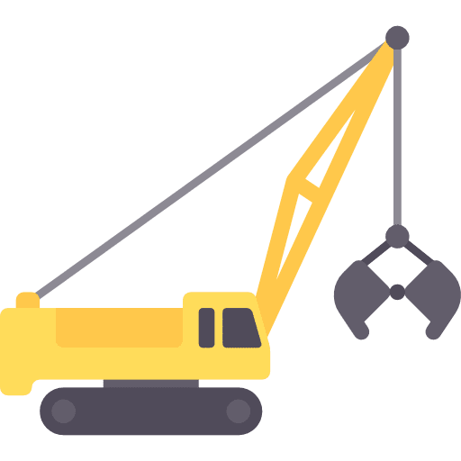 Trucking trucking construction transport icon