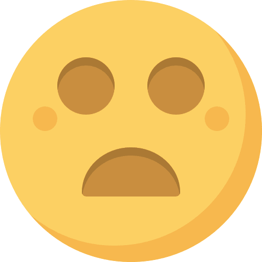 Baffled feelings baffled emoticons icon