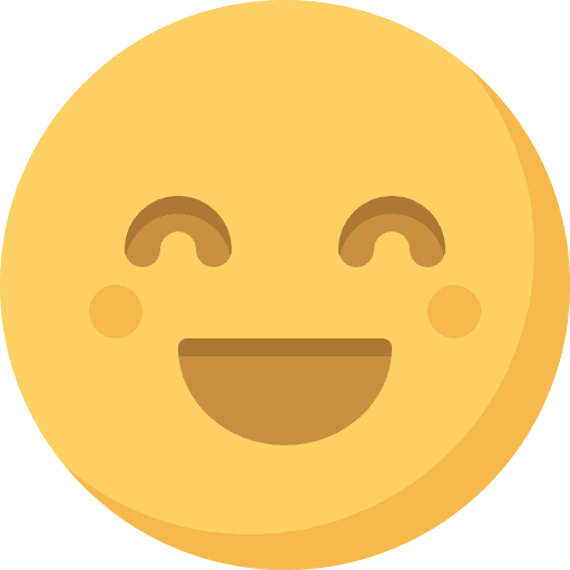 Happy emoji emoticons smileys icon