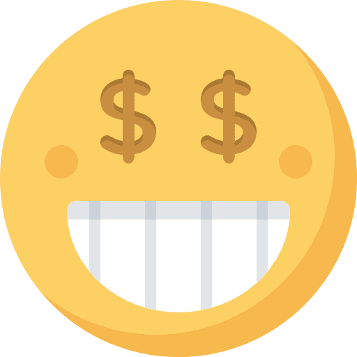 Greed feelings emoticons greed icon