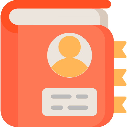 Agenda address book business agenda icon