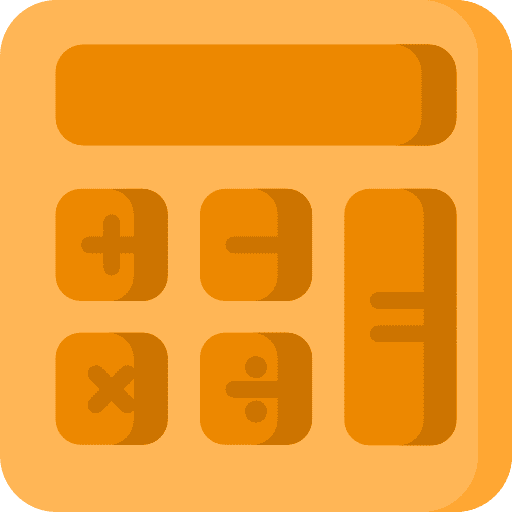 Calculator calculation maths technology icon