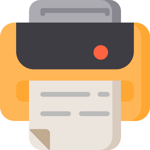 Printer printer technology ink icon