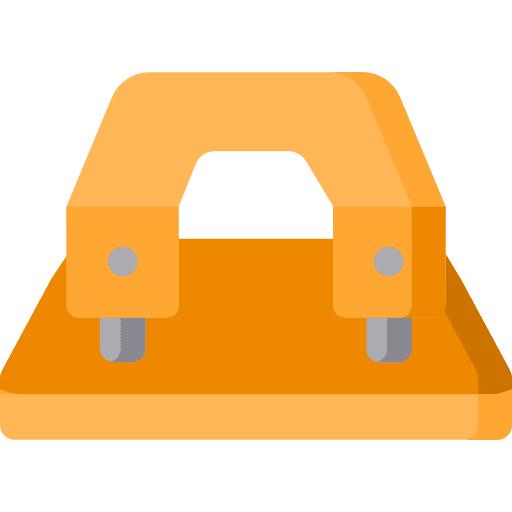 Puncher tool punchers school material icon